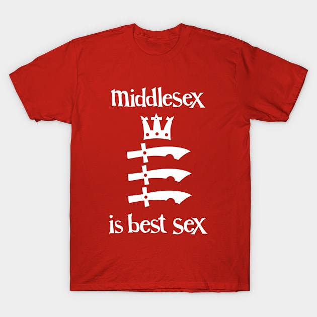 Middlesex T-Shirt T-Shirt by mikelevett